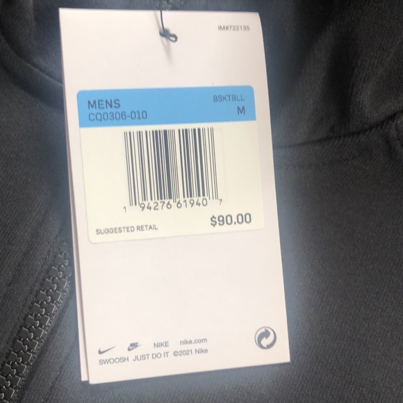 NWT DRI FIT BASKETBALL JACKET. NEW RELEASE. NO OFFERS. VARIOUS SIZES - Picture 4 of 8